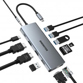 USB Hub OB-03A12 Silver 100 W (Refurbished A)