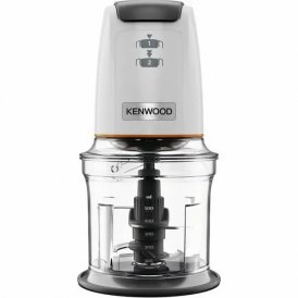 Mincer Kenwood CHP61.00WH White Black noir 500 W 800 ml Stainless steel Plastic