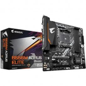 Gigabyte Moderkort B550M AORUS ELITE mATX AM4 AMD B550 Svart