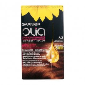 Garnier Farge Ingen Ammoniak Garnier Olia Brillerende Nº 6.3-rubio oscuro gull Nº 6,3 Rubio Oscuro gull Lote (1 enheter)
