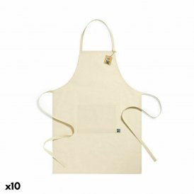 Apron with Pocket 141270 Natural 100% cotton (10Units)