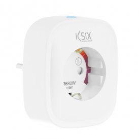 Smart Plug KSIX Smart Energy Slim WIFI 250V White