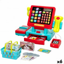 PlayGo Lekekassaapparat 31 x 22 14, 5 cm 6 enheter Plast