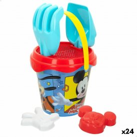 Mickey Mouse Strandlekesett Ø 14 cm Plast (24 enheter)