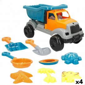Colorbaby Strandlekesett 40 x 22 20 cm (4 enheter) Plast