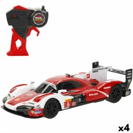 Porsche Fjernstyrt Bil FULL FUNCTION (4 enheter) Rød Plast