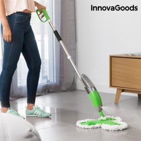 InnovaGoods Tredobbelt Støvmopp med Spray Trimoppy InnovaGoods