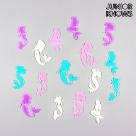 Junior Knows Fluorescent Mermaids(Pack of 16)