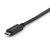 USB A to USB C Cable Startech USB31AC1M Black