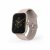 Hama Smartklokke 00178615 FIT WATCH 5000 rosa Rose Gull 1, 65" Silikon