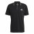 Men’s Short Sleeve Polo Shirt Adidas Aeroready essentials Black