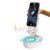 Smartphoneholder med høyttaler Kinglucky ZJ-016 Hvit 5W