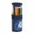 Pencil Case Real Madrid C.F. 412124786 Blue (27 Pieces)
