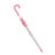 BlackFit8 Paraply Glow up rosa Gjennomsiktig PoE Ø 70 cm Polyester