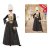 Costume for Adults Black Female Courtesan (1 Piece)