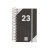 Diary Finocam 2023 Black (7,9 x 12,7 cm)