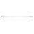 Curtain Bar DKD Home Decor Extendable White Metal (120 x 16 cm)