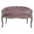 Sofa DKD Home Decor Brown Pink Wood Modern 107 x 61 x 71 cm
