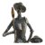 Decorative Figure DKD Home Decor Don Quijote Resin (14 x 14 x 40 cm)