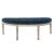 Bench DKD Home Decor 8424001627028 Natural Polyester Velvet Rubber wood (125 x 45 x 48 cm)
