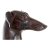Decorative Figure DKD Home Decor RF-170840 Dark brown Resin Dog 33 x 23 x 77 cm