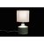 Desk lamp DKD Home Decor Green Beige Linen Stoneware 220 V 40 W (2 pcs) (18 x 18 x 33 cm)