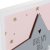 Decorative Figure DKD Home Decor Star LED Grey Pink 30 x 3 x 30 cm