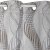 Curtain DKD Home Decor Ringed Grey Polyester (140 x 140 x 270 cm)