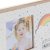 Photo frame DKD Home Decor Rainbow Pink White Children's MDF Wood (25 x 1 x 16 cm) (2 Units)