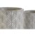 Planter DKD Home Decor Grey Cement 17 x 17 x 16 cm