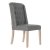 Chair DKD Home Decor Linen Rubber wood (53 x 53 x 102 cm)
