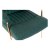 Armchair DKD Home Decor 8424001795499 Golden Metal Polyester Green (69 x 90 x 90 cm)