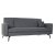 Sofabed DKD Home Decor Polyester Metal (197 x 88 x 81 cm)