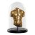 Decorative Figure DKD Home Decor Bust Golden Resin MDF Wood (17 x 17 x 26 cm)
