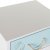 Chest of drawers DKD Home Decor White Sky blue Paolownia wood Mediterranean (40 x 29 x 91 cm)
