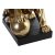 Decorative Figure DKD Home Decor RF-181552 Black Golden Resin Lion 36 x 24 x 44 cm