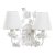 Ceiling Light DKD Home Decor 8424001823574 White Multicolour Metal 25 W 220 V 38 x 22 x 31 cm 39 x 22 x 32 cm