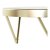 Side table DKD Home Decor Crystal Steel (42 x 42 x 46 cm)