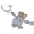 Fluffy toy DKD Home Decor White Sky blue Light Pink Metal Children's Bear 30 x 40 cm 68 x 6 x 9 cm (3 Pieces)