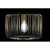 Ceiling Light DKD Home Decor Black Metal 220 V Golden 50 W (33 x 33 x 21 cm)