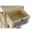 Chest of drawers DKD Home Decor Polyester Multicolour Paolownia wood Modern (32 x 25 x 80 cm)