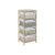 Chest of drawers DKD Home Decor Children's Multicolour wicker Paolownia wood (40 x 30 x 94 cm)