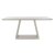 Dining Table DKD Home Decor Crystal Grey MDF Wood (160 x 90 x 75 cm)