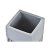 DKD Home Decor Tannbørste-holder DKD Home Decor Grå Harpiks 7,6 x 7,6 x 10 cm