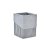 DKD Home Decor Tannbørste-holder DKD Home Decor Grå Harpiks 7,6 x 7,6 x 10 cm