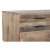 Desk DKD Home Decor Black Natural Metal Mango wood 150 x 60 x 85 cm