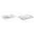 Duk og servietter DKD Home Decor 9 Deler 2 enheter 150 x 250 x 0,5 cm Beige Rosa Hvit Grønn Lysebrun