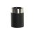 DKD Home Decor Tannbørste-holder Svart Sølv Harpiks Rustfritt stål 7 x 10, 5 cm (12 enheter)