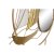 DKD Home Decor Dekorativ Figur DKD Home Decor Speil Gyllen Metall Middelhavet (53 x 9 x 67 cm)
