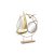 DKD Home Decor Dekorativ Figur DKD Home Decor Speil Gyllen Metall Middelhavet (53 x 9 x 67 cm)